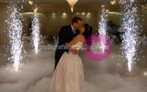 wedding fireworks